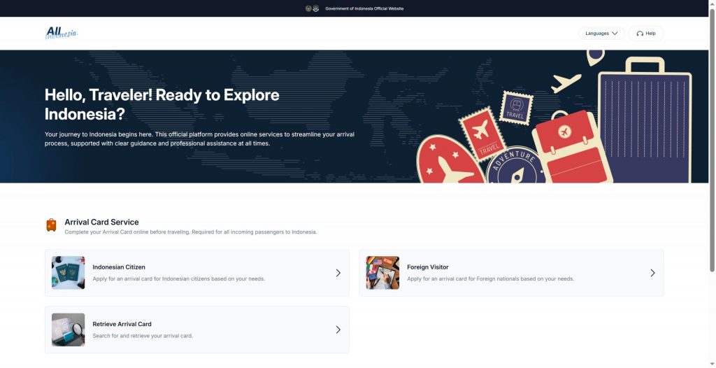 Customs Declaration Bali Einreise