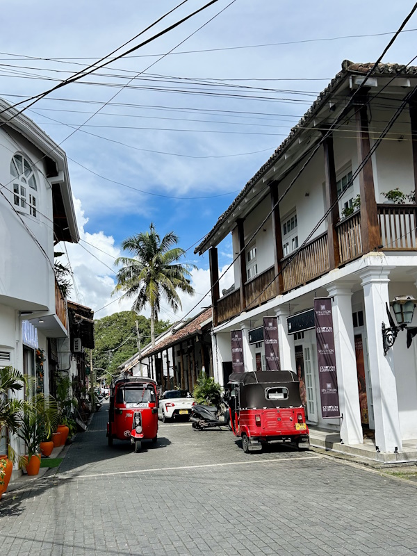 TukTuks in Galle, Sri Lanka