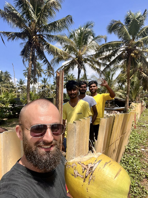 Essen Trinken Sri Lanka Kokosnuss