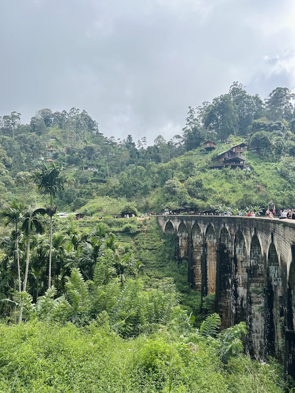 nine arches Bridge bei Ella in Sri Lanka