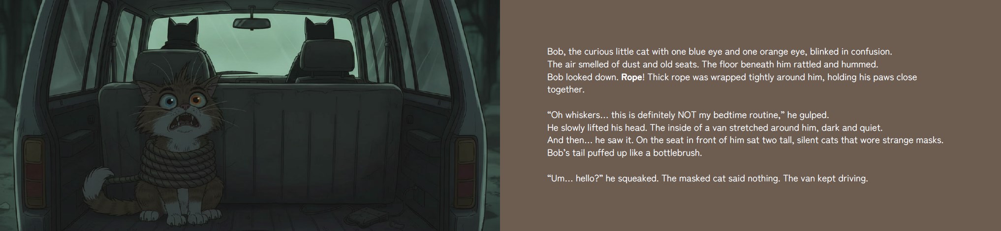 Bob the Cat and the Whiskered World Domination E-Book Kids